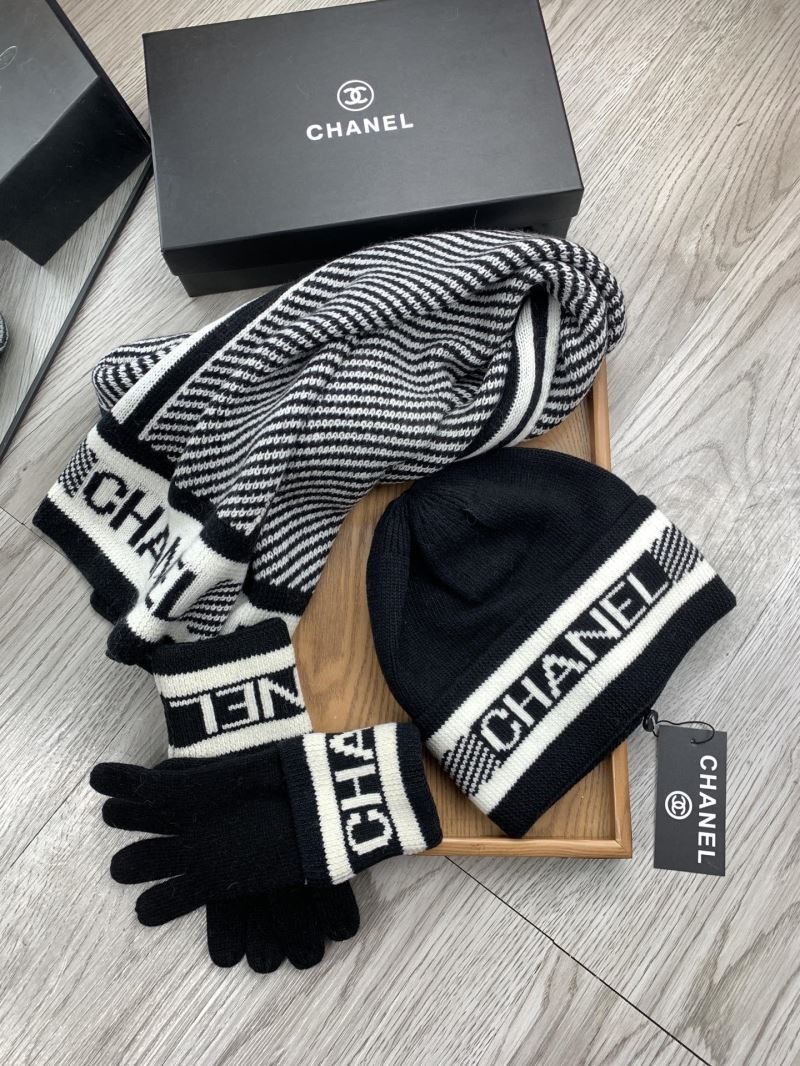 Chanel Caps Scarfs